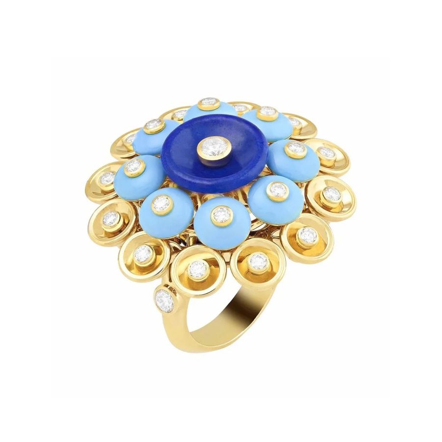 Anello in Lapislazzuli e Oro